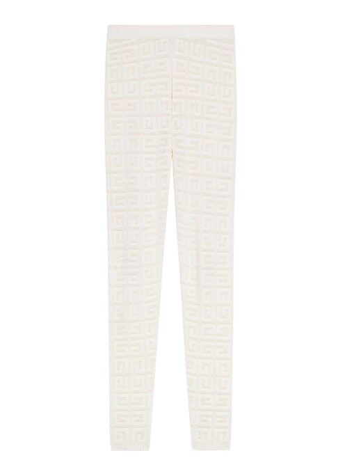 Lace-Effect Stretch Leggings