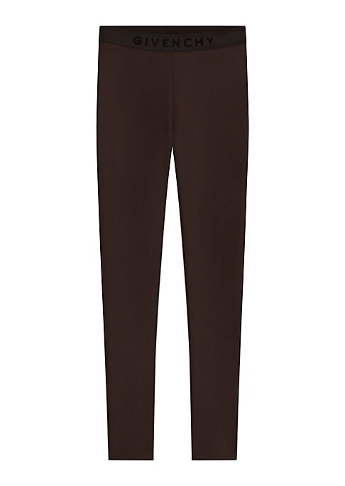 Monogrammed Stretch Leggings