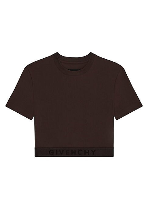 Logo Hem Crop Tee