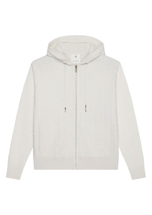 Cashmere Motif Hoodie