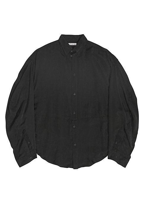 Fluid Oversize Button-Up