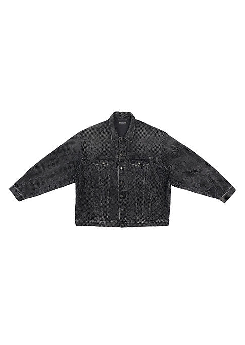 Rhinestone Denim Jacket