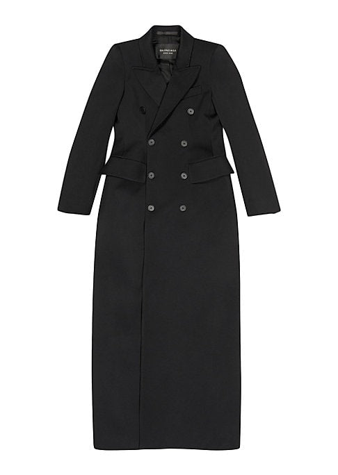 Elegant Wool Tailored Coat