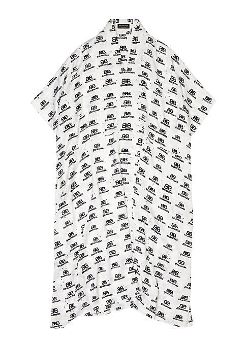 Silk Jacquard Statement Dress