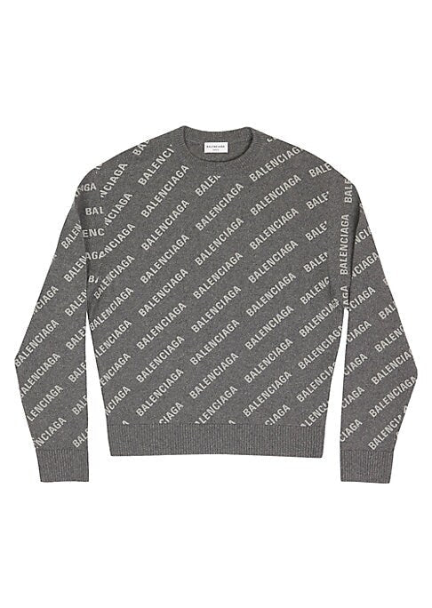 Reflective Knit Cashmere Sweater