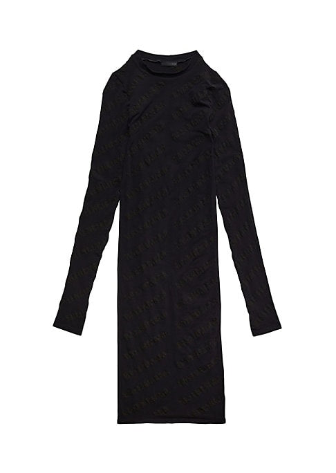 Chic Logo Bodycon Dress
