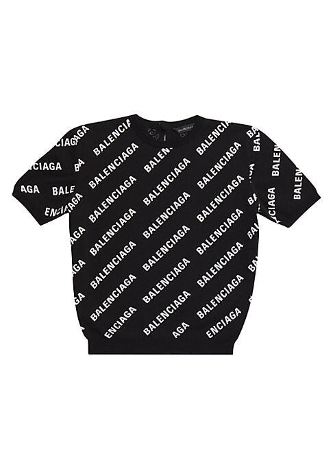 Puff Ink Crop Sweater