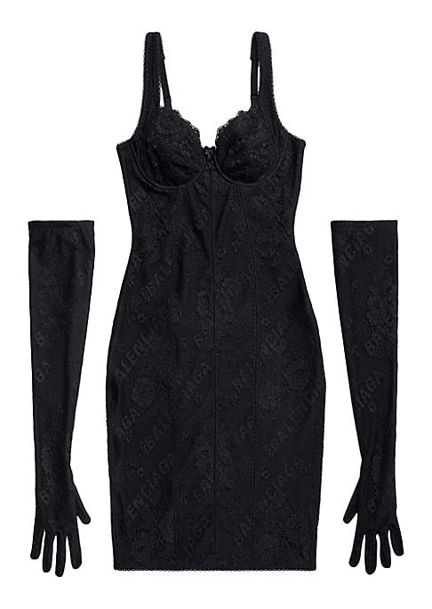 Luxe Lace Lingerie Dress