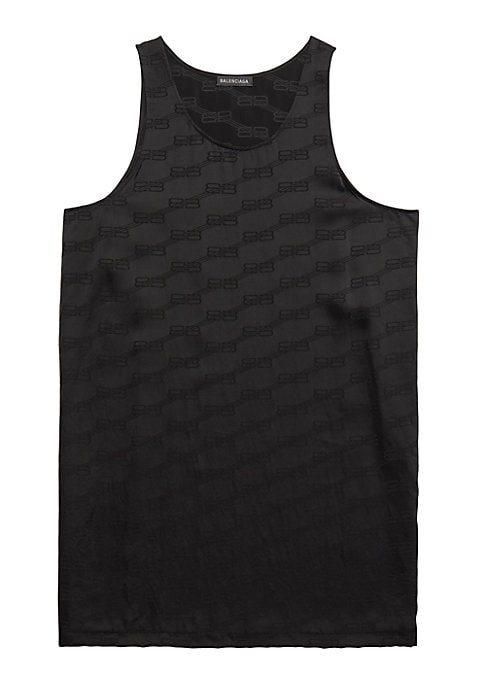 Chic Sleeveless Jacquard Top