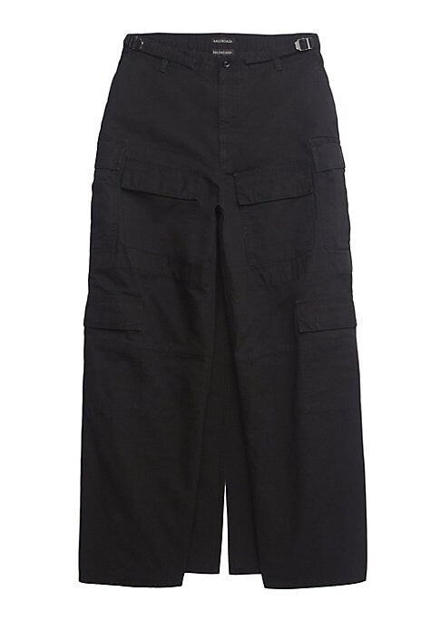 Versatile Cargo Skirt-Pants