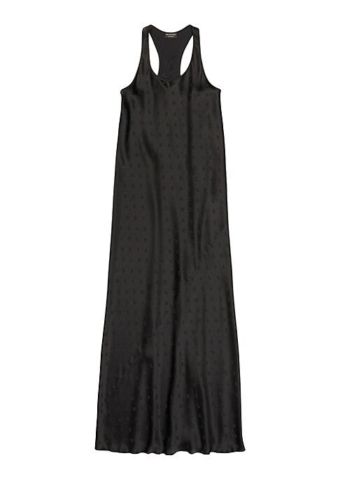 Bold Silhouette Maxi Gown