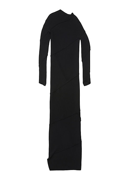 Twist Knit Long Dress