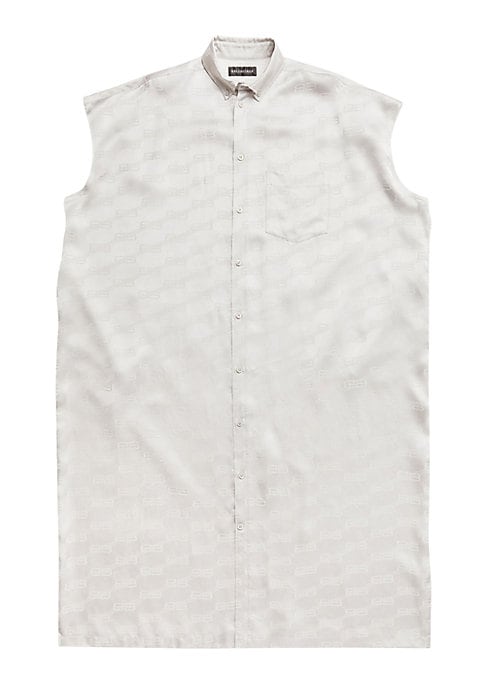 Chic Monogram Shift Dress