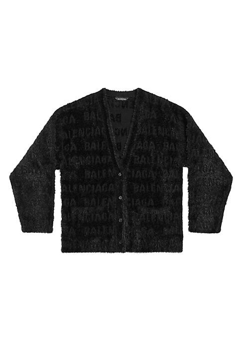 Cozy V-Neck Furry Knit