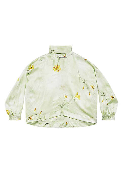 Silky Scarf Blouse
