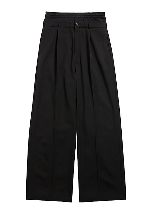 Dual Fabric Tailored Pants