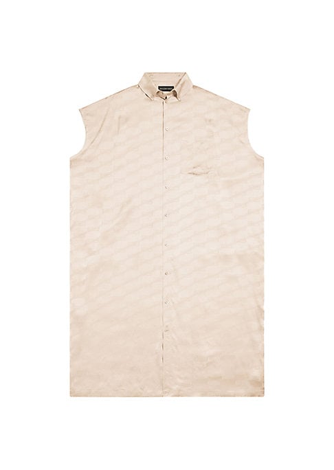 Chic Jacquard Shift Dress