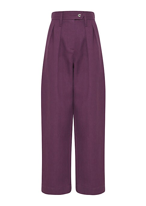 Chic High-Waisted Trousers