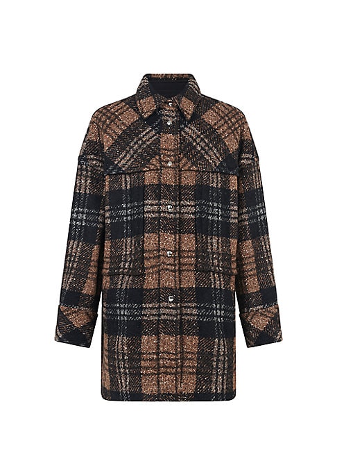 Chic Checkered Layering Shirt