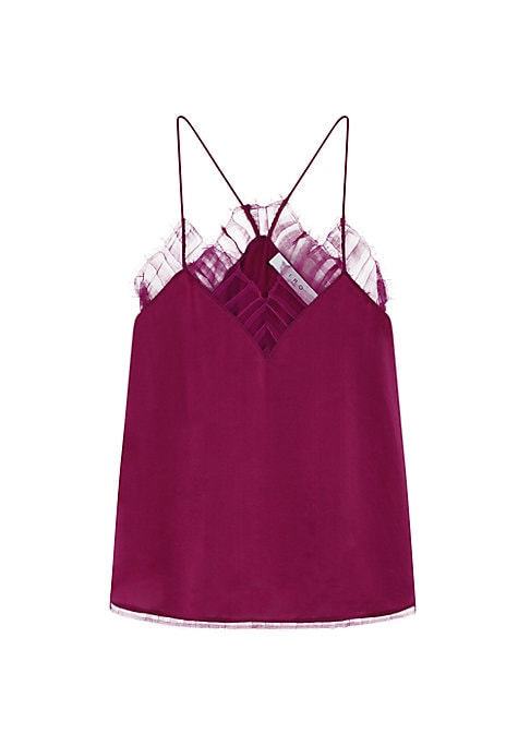 Luxe Lace Silk Top