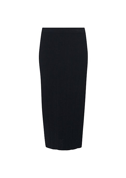 Knit Slim Fit Midi Skirt