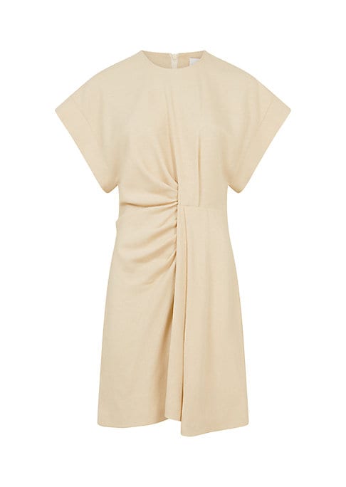 Chic Gathered Neck Dress