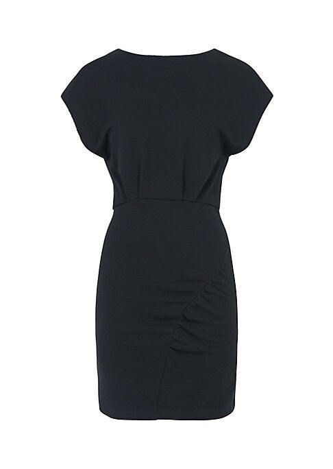 Chic V-Neck Jersey Dress