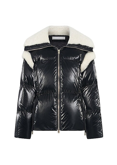 Cozy Shearling Puffer Jacket