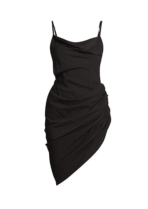 Draped Chic Minidress