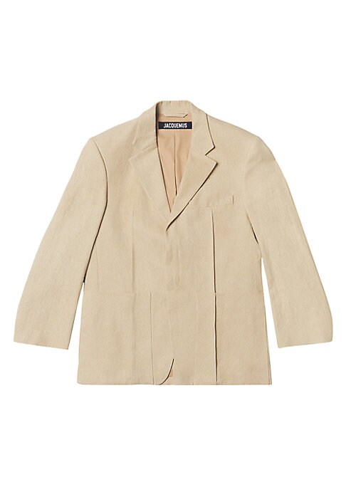 Luxe Pleat Blazer