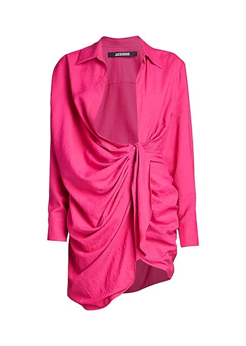 Chic Draped Minidress