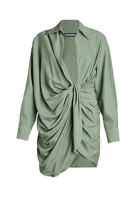 Plunge and Draped Mini