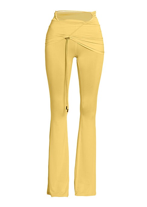 Flared Drawcord Pants