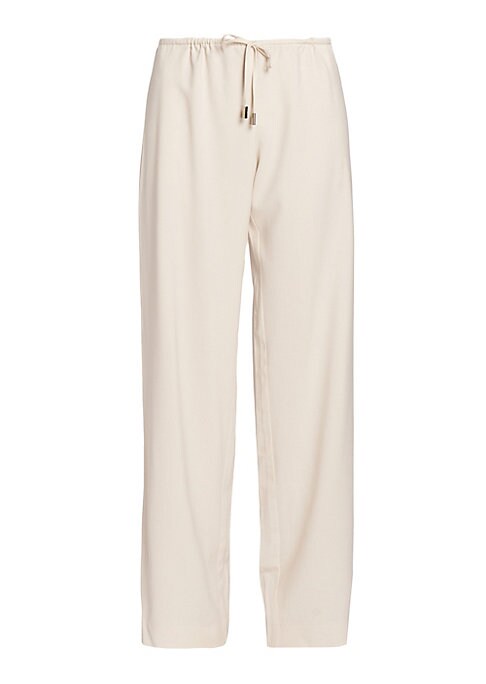 Chic Wide Drawstring Trousers