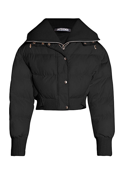 Cozy Cropped Puffer Jacket