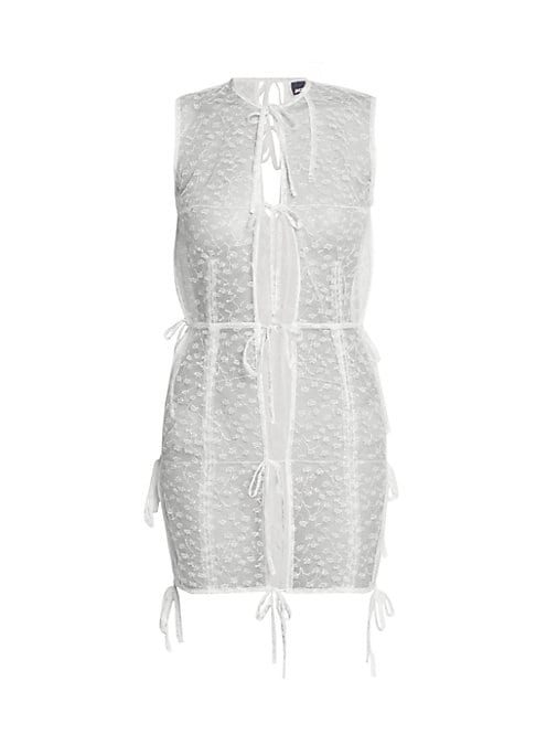 Lace Tie Top