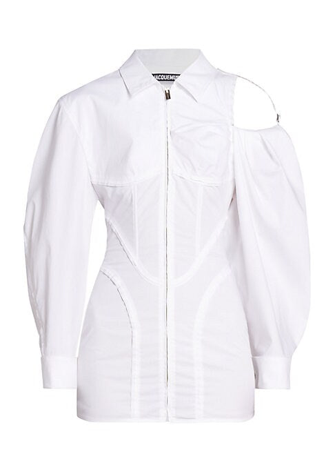 Bishop Sleeve Corset Dress