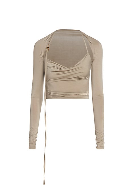 Draped Cowl Top