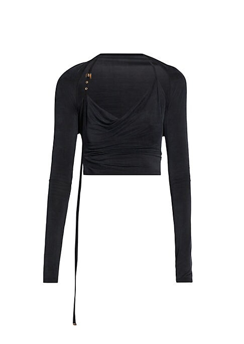 Draped Elegance Top