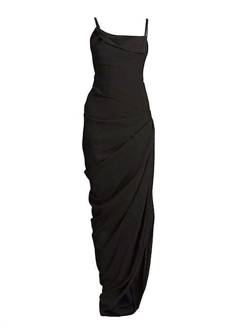 Chic Side Slit Gown