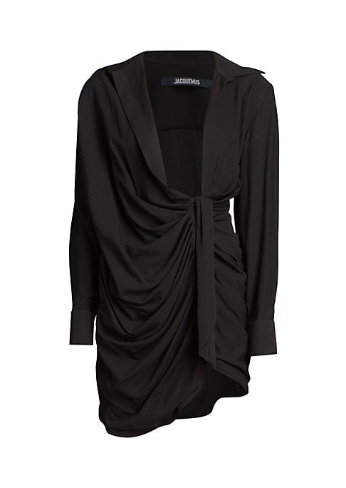 Chic Draped Minidress