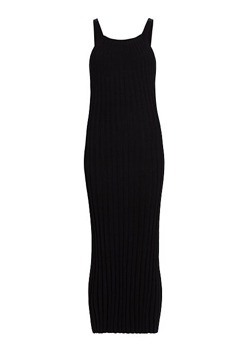 Ribbed Midi Bodycon Dress