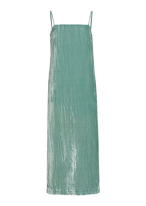 Velvet Elegance Slip Dress