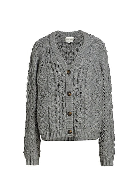 Cozy Cable-Knit Cardigan
