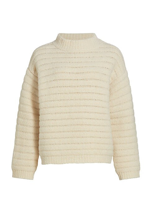 Cozy Knit Striped Sweater
