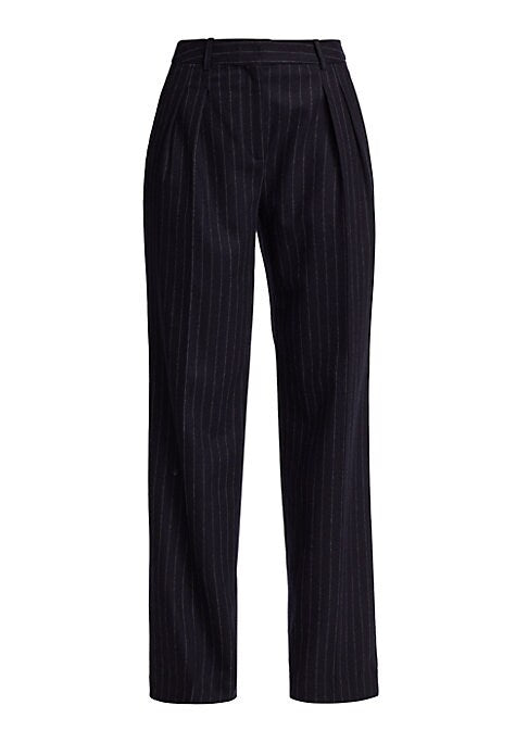 Pinstripe Luxe Trousers