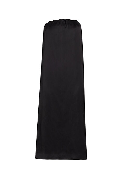 Elegant Satin Maxi Dress