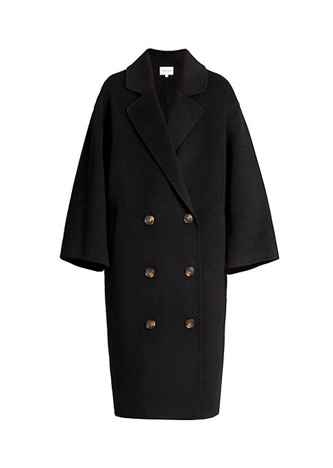 Luxurious Wool Blend Overcoat