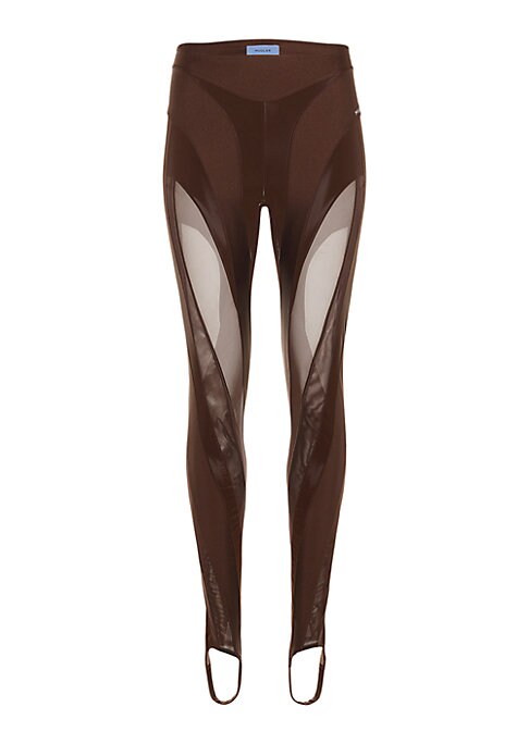 Chic Sheer High-Waisted Leggings