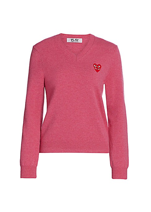 Embroidered Heart Sweater